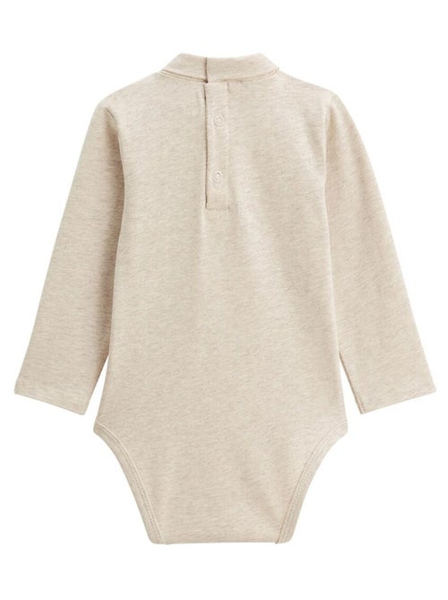 Lot de 2 bodies bébé col roulé manches longues Cracotte - Kiabi