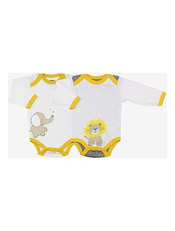 Lot de 2 bodies bébé Kinousses - Kiabi