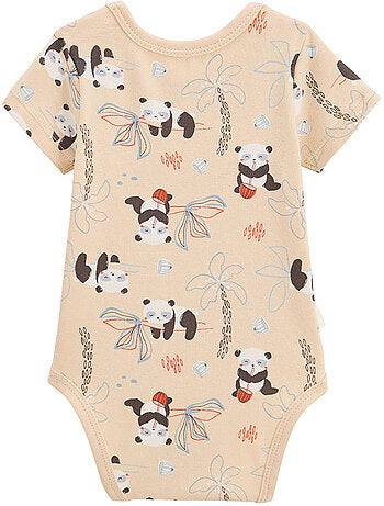 Lot de 2 bodies bébé manches courtes Bento