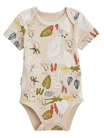 Lot de 2 bodies bébé manches courtes Costa