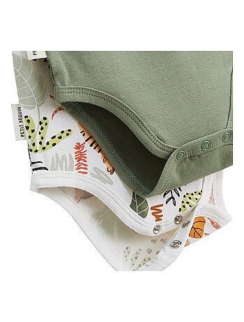 Lot de 2 bodies bébé manches courtes Dumbea