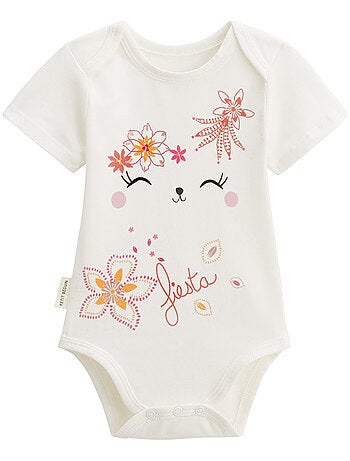 Lot de 2 bodies bébé manches courtes Fiesta