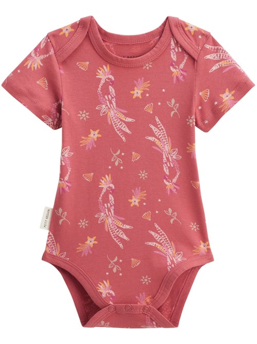 Lot de 2 bodies bébé manches courtes Fiesta - Kiabi