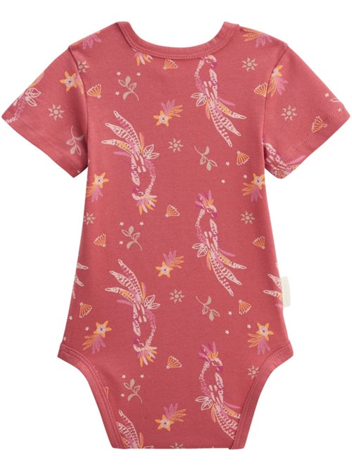 Lot de 2 bodies bébé manches courtes Fiesta - Kiabi