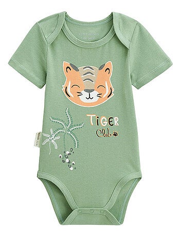 Lot de 2 bodies bébé manches courtes Kanha