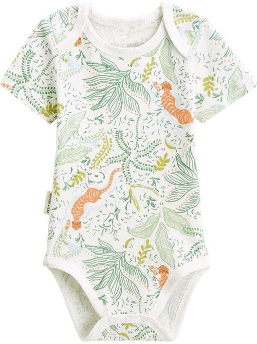 Lot de 2 bodies bébé manches courtes Kanha - Kiabi