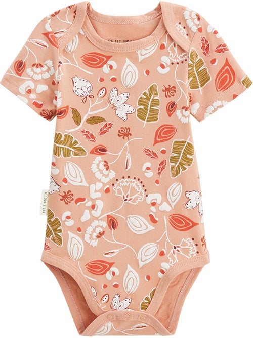 Lot de 2 bodies bébé manches courtes Mindanao - Kiabi