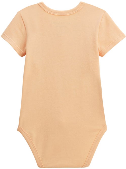 Lot de 2 bodies bébé manches courtes ouverture croisée Sierra - Kiabi