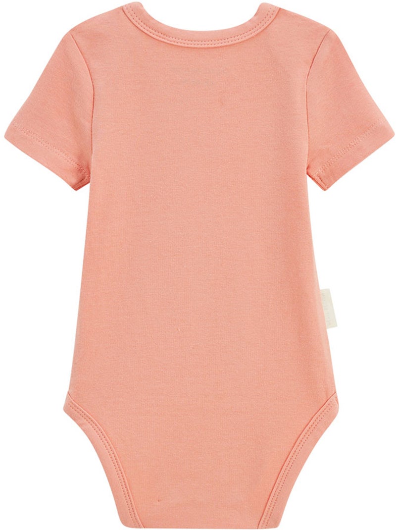 Lot de 2 bodies bébé manches courtes Santa Giulia Ecru - Kiabi
