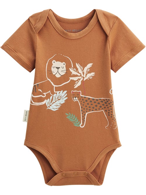 Lot de 2 bodies bébé manches courtes Tango - Kiabi