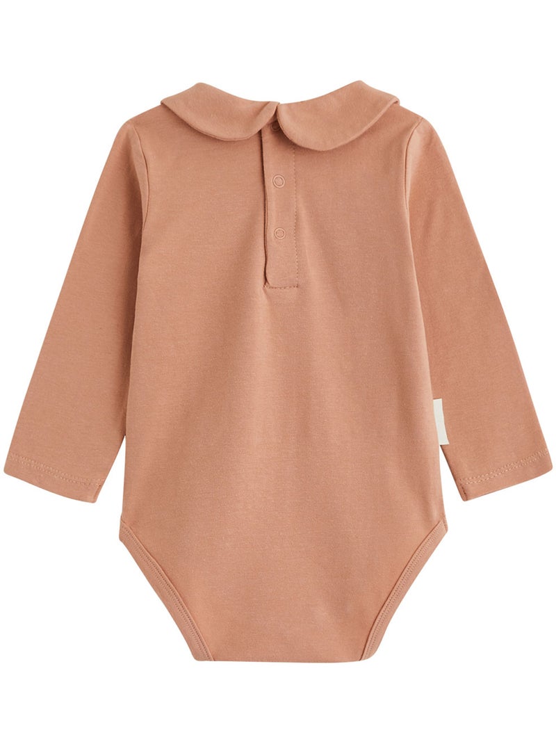 Lot de 2 bodies bébé manches longues Aimée Rose - Kiabi