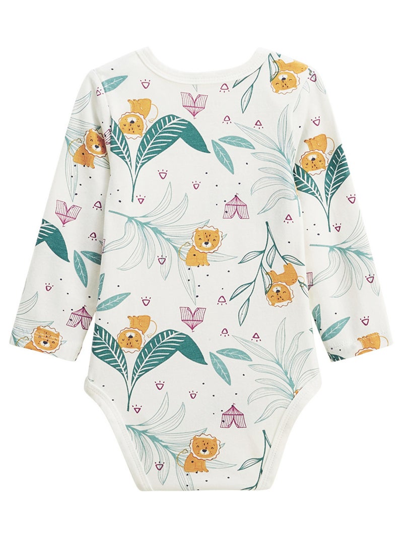Lot de 2 bodies bébé manches longues Charly Camel - Kiabi
