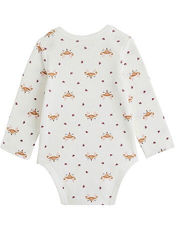 Lot de 2 bodies bébé manches longues cléo