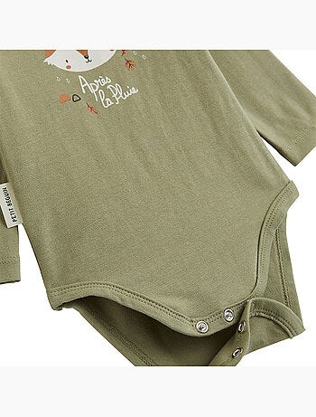 Lot de 2 bodies bébé manches longues Ginkgo