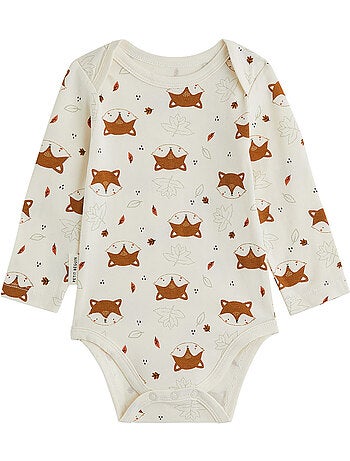Lot de 2 bodies bébé manches longues Ginkgo