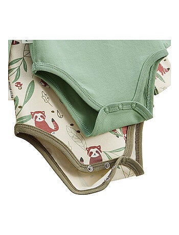 Lot de 2 bodies bébé manches longues Gustin