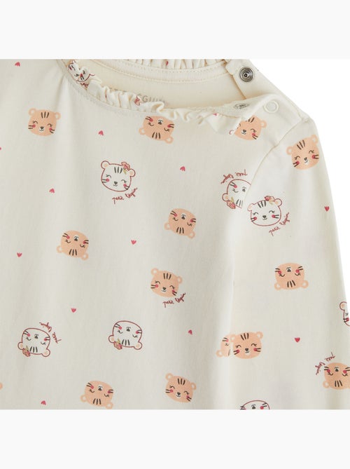 Lot de 2 bodies bébé manches longues léa - Kiabi Lot de 2 bodies bébé manches longues léa - Kiabi