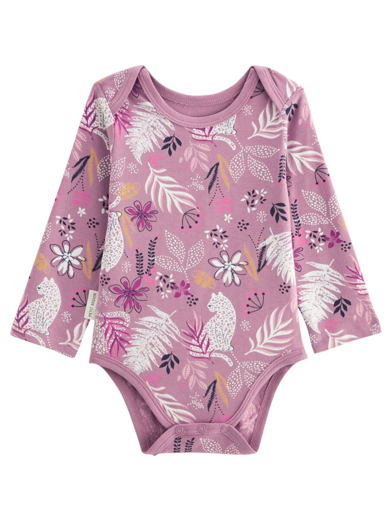 Lot de 2 bodies bébé manches longues Louisa Rose - Kiabi