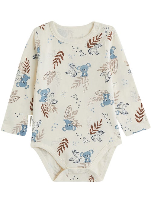 Lot de 2 bodies bébé manches longues mathéo - Kiabi Lot de 2 bodies bébé manches longues mathéo - Kiabi