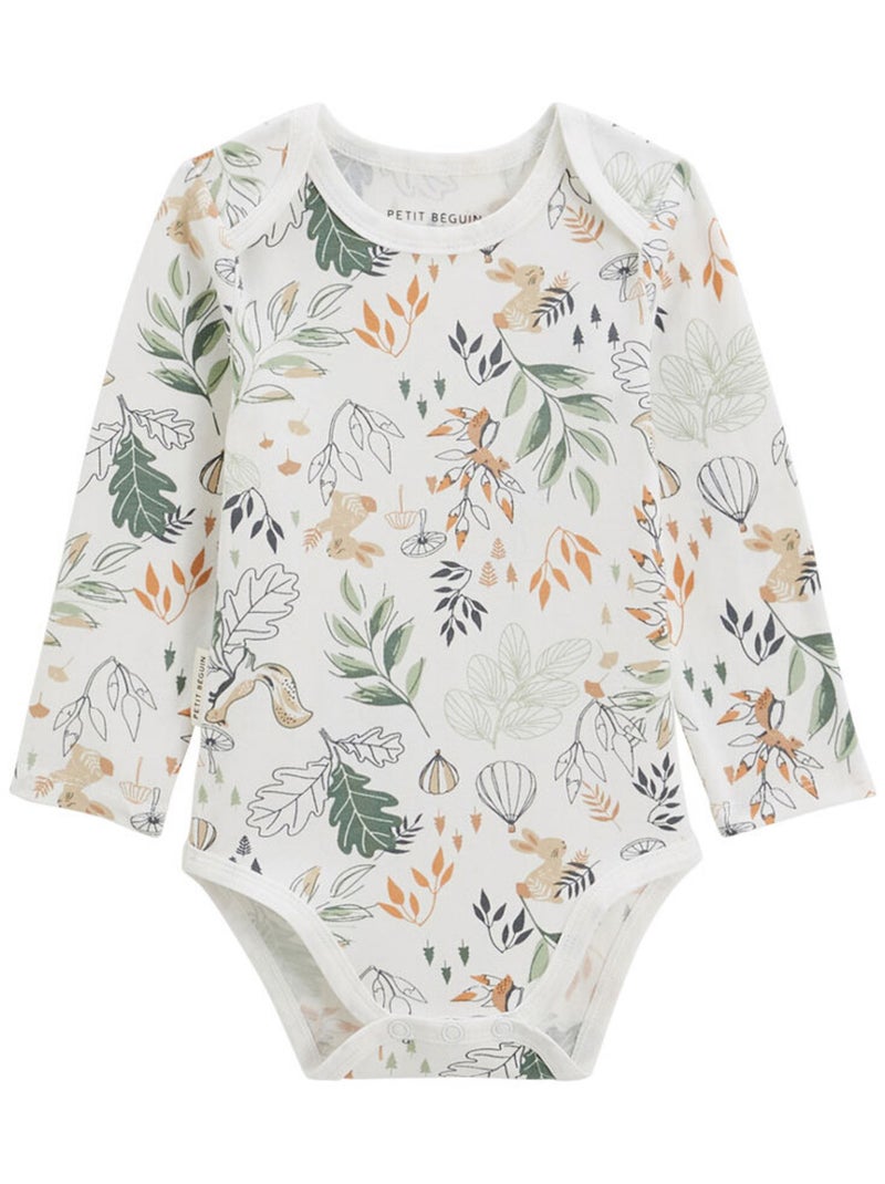 Lot de 2 bodies bébé manches longues Merlin Kaki - Kiabi