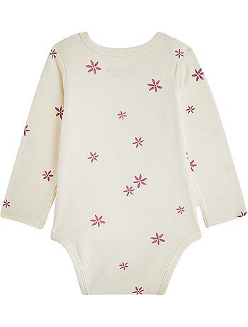 Lot de 2 bodies bébé manches longues misti
