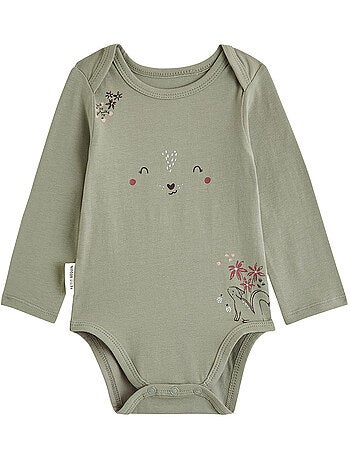 Lot de 2 bodies bébé manches longues misti