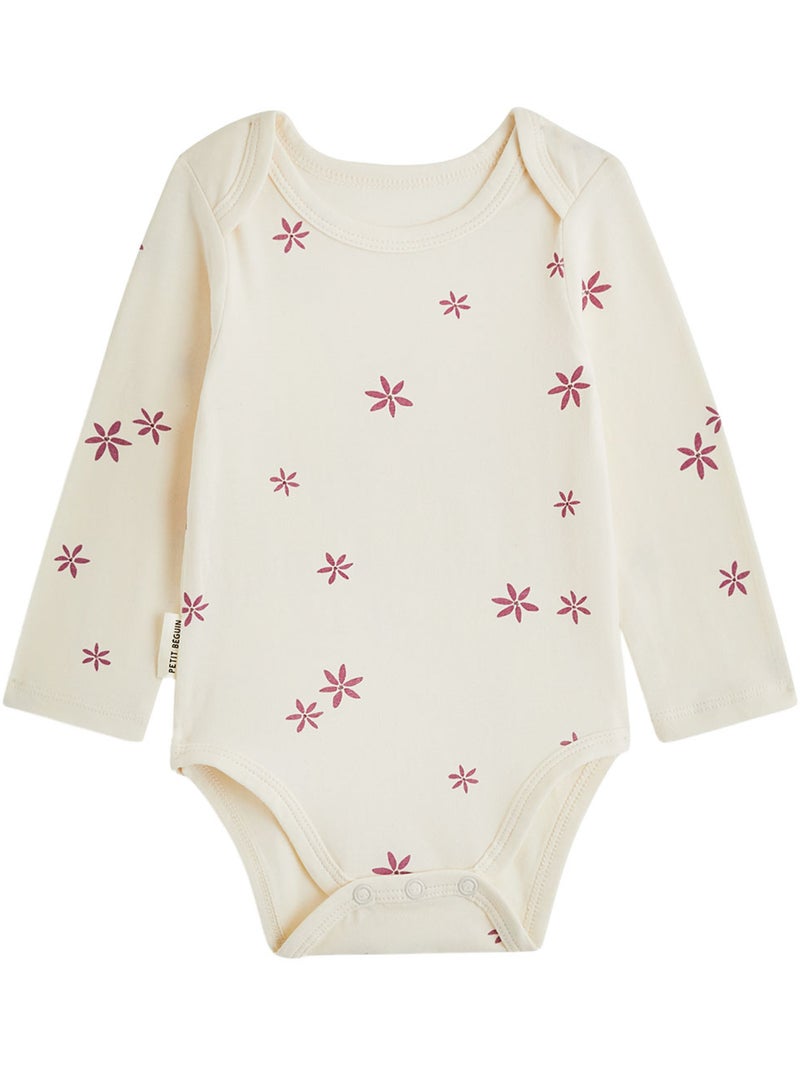 Lot de 2 bodies bébé manches longues misti Vert - Kiabi