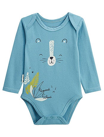 Lot de 2 bodies bébé manches longues Oscar