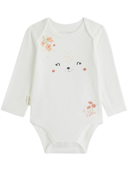 Lot de 2 bodies bébé manches longues petite rêveuse - Kiabi Lot de 2 bodies bébé manches longues petite rêveuse - Kiabi