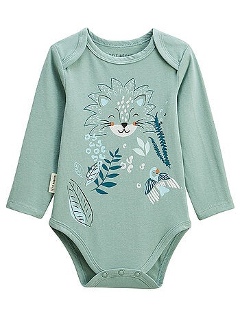 Lot de 2 bodies bébé manches longues Roméo