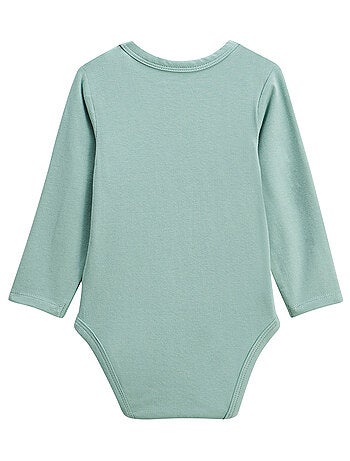 Lot de 2 bodies bébé manches longues Roméo