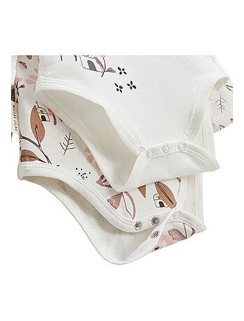 Lot de 2 bodies bébé manches longues Sora