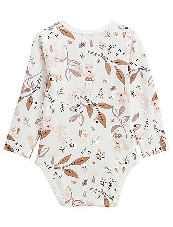 Lot de 2 bodies bébé manches longues Sora