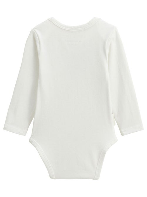 Lot de 2 bodies bébé manches longues Sora - Kiabi