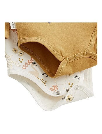 Lot de 2 bodies bébé manches longues Swan