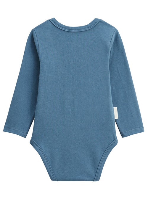 Lot de 2 bodies bébé manches longues Tao - Kiabi