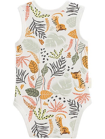 Lot de 2 bodies bébé sans manches Dumbea