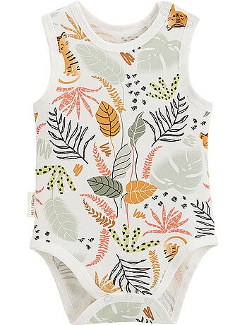 Lot de 2 bodies bébé sans manches Dumbea