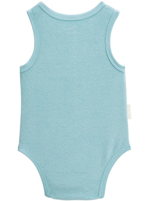 Lot de 2 bodies bébé sans manches en éponge Cayo coco - Kiabi