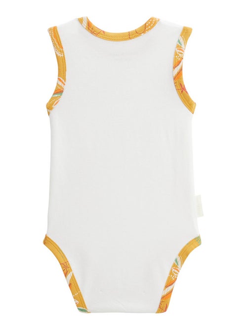 Lot de 2 bodies bébé sans manches Liwa - Kiabi