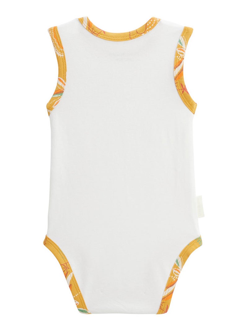 Lot 3 Bodies Sans Manches Imprimés - Blanc - Kiabi - 8.00