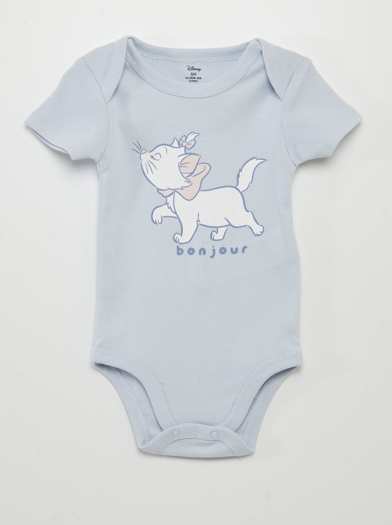 Lot de 2 bodies 'Disney' Blanc/bleu - Kiabi