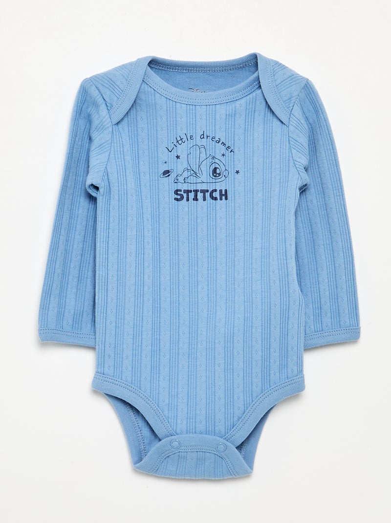 Lot de 2 bodies 'Disney' Bleu - Kiabi