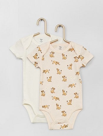 Body Bebe Garcon Rose Kiabi