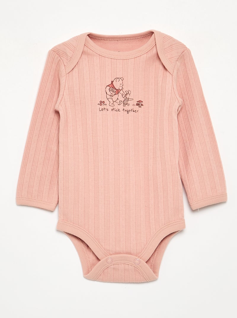 Lot de 2 bodies 'Disney' Rose - Kiabi