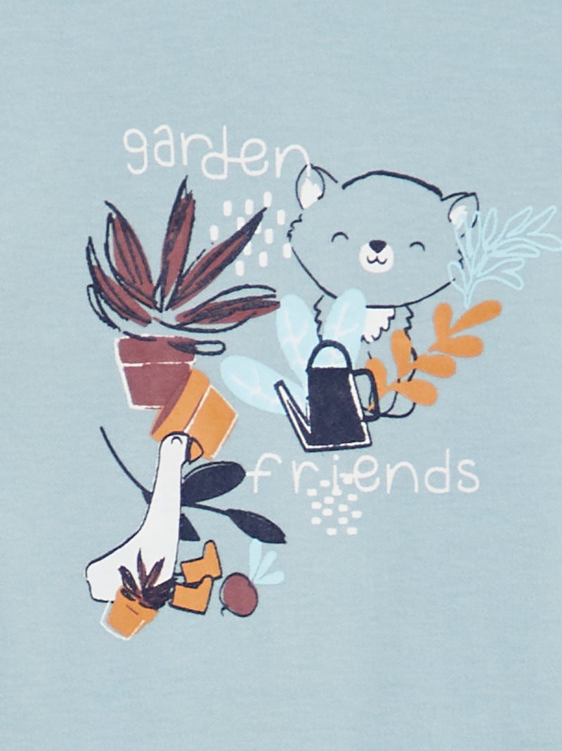 Lot de 2 bodies fantaisies Beige - Kiabi