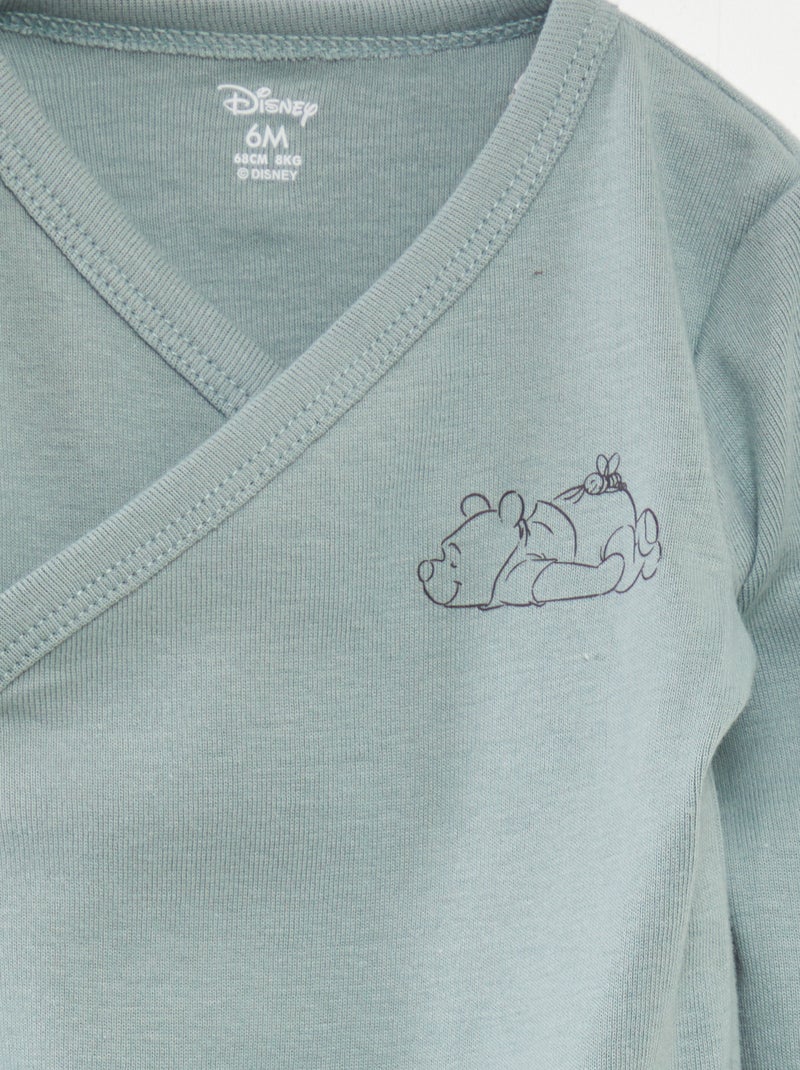 Lot de 2 bodies fantaisies 'Disney' Blanc/vert - Kiabi