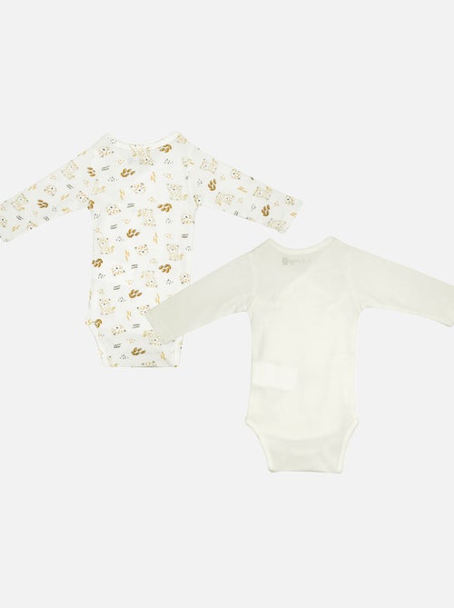 LOT DE 2 BODIES GUST OUVERTURE DEVANT NAISSANCE - Kiabi