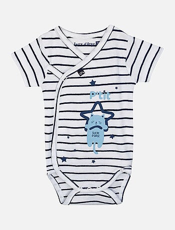 LOT DE 2 BODIES HELIAN OUVERTURE DEVANT NAISSANCE