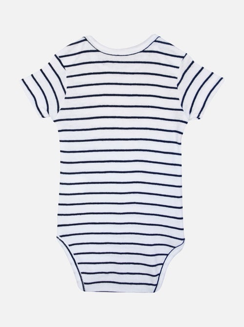 LOT DE 2 BODIES HELIAN OUVERTURE DEVANT NAISSANCE - Kiabi